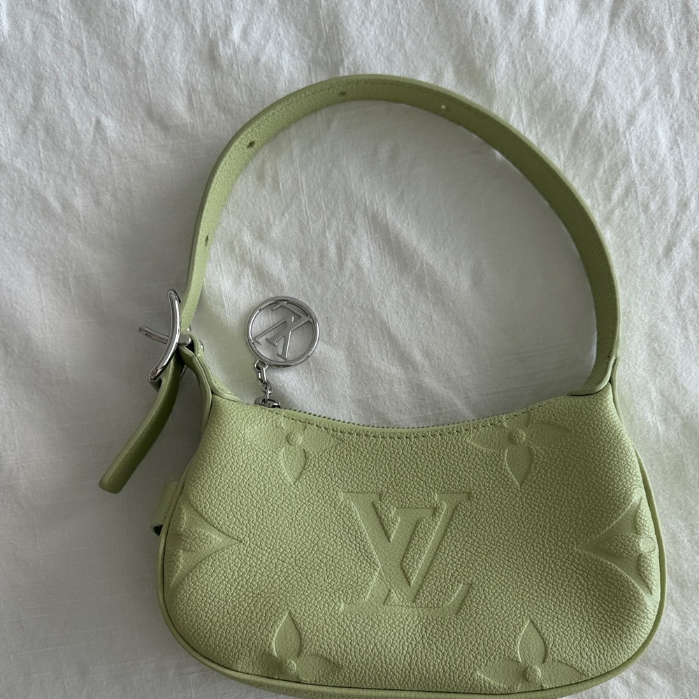 Louis Vuitton Light Green Shoulder Bag